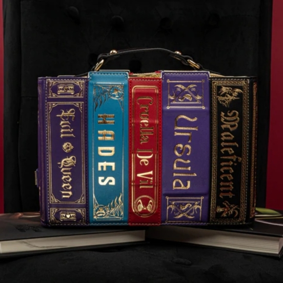 Disney Villains Books Crossbody Bag Stitch Shoppe by Loungefly - Picture 4 of 16